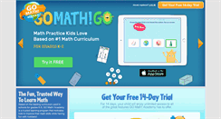 Desktop Screenshot of gomathacademy.com