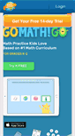 Mobile Screenshot of gomathacademy.com